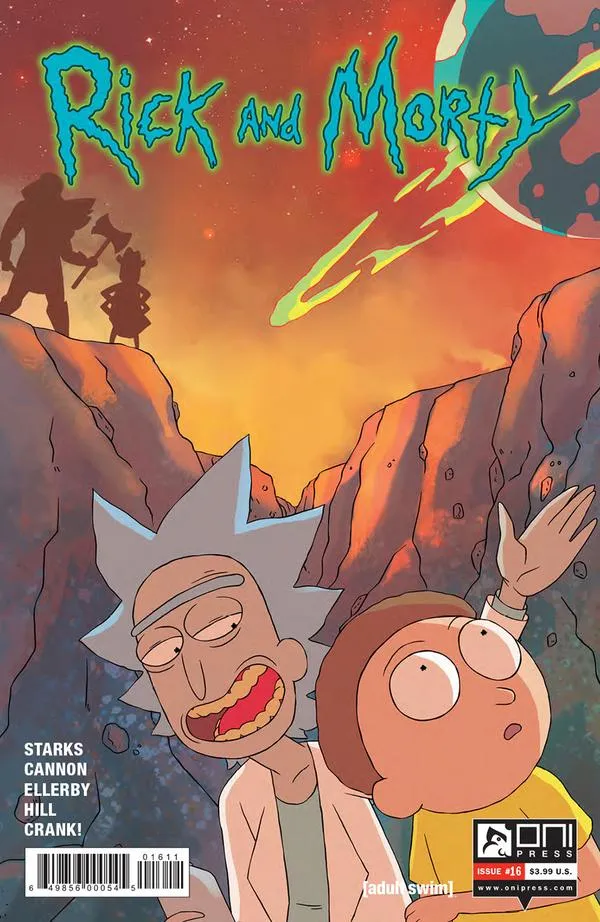 Cover of Rick and Morty #16