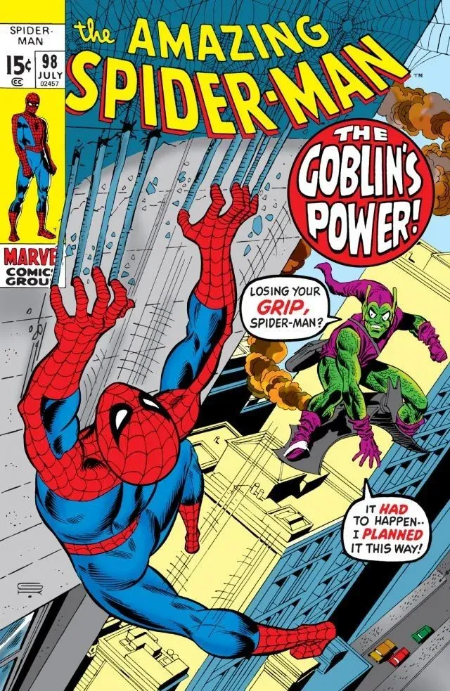 Cover of The Amazing Spider-Man #98