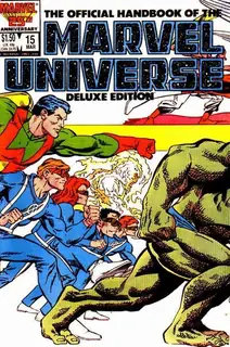 Cover of The Official Handbook of the Marvel Universe #15