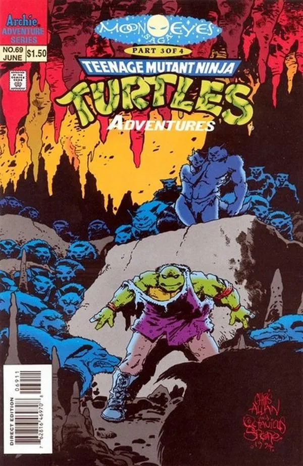 Cover of Teenage Mutant Ninja Turtles Adventures #69
