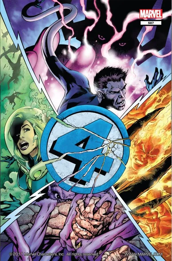 Cover of Fantastic Four #587