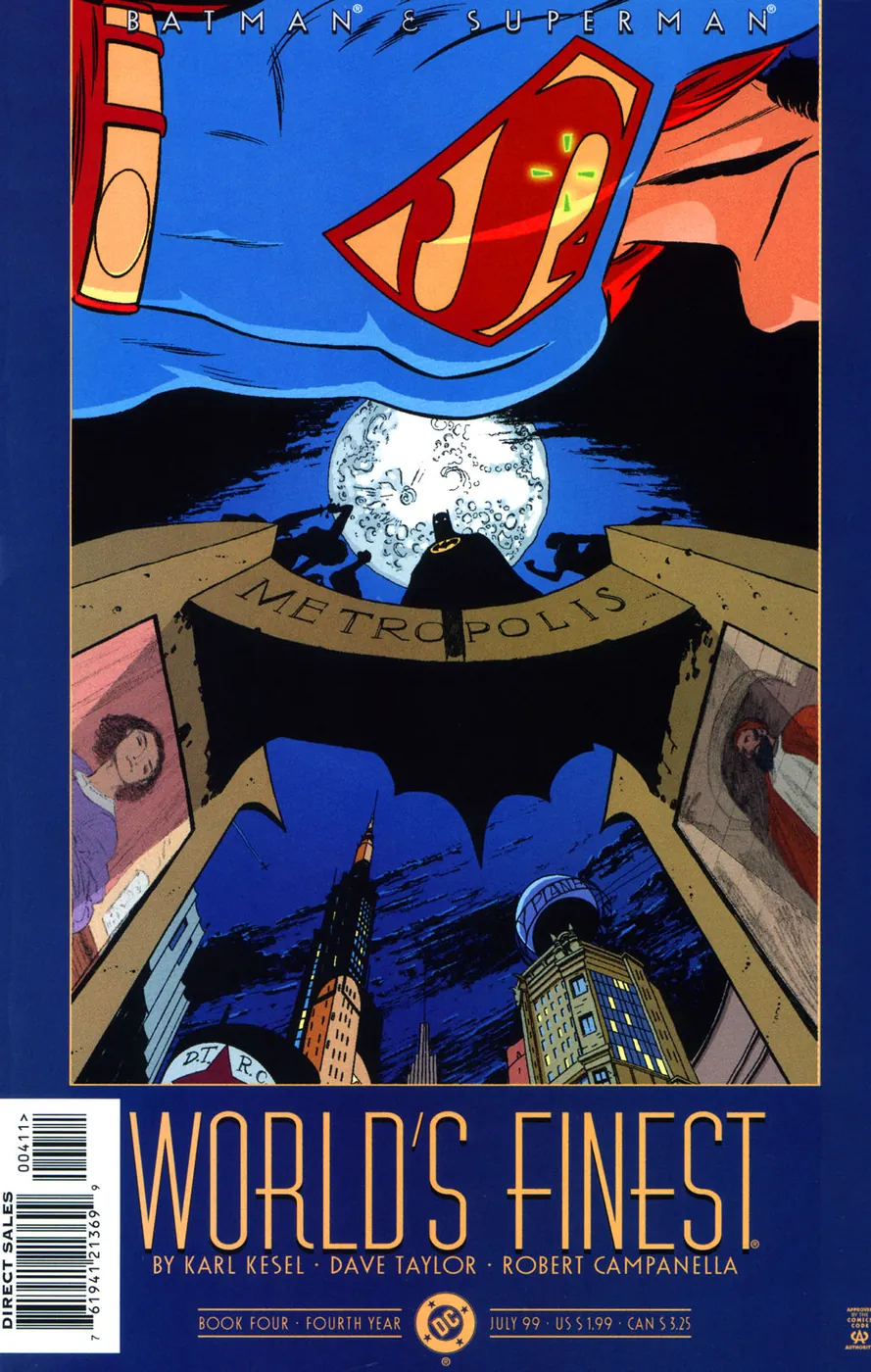 Cover of Batman and Superman: World's Finest #4