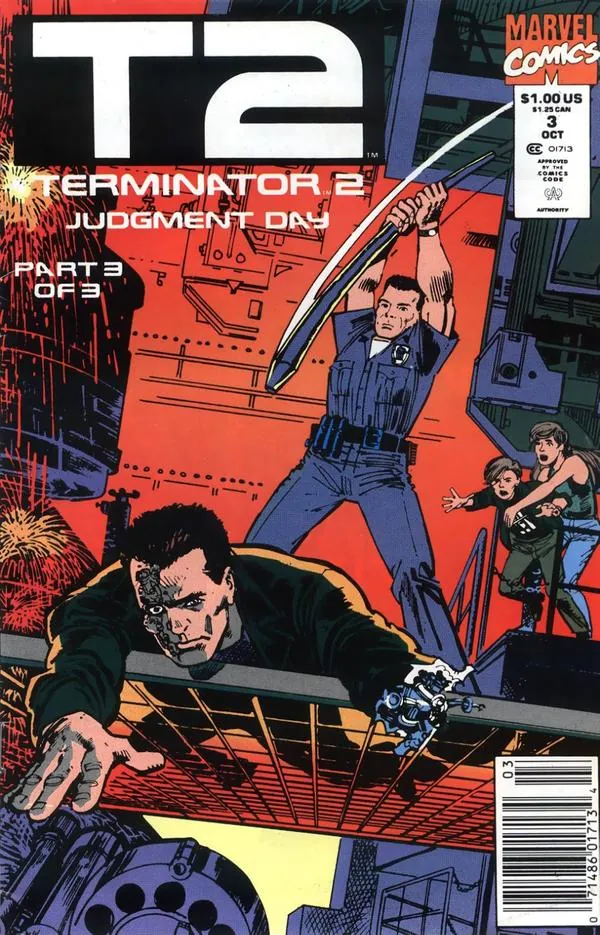 Cover of Terminator 2: Judgment Day #3