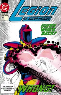Cover of Legion of Super-Heroes #40