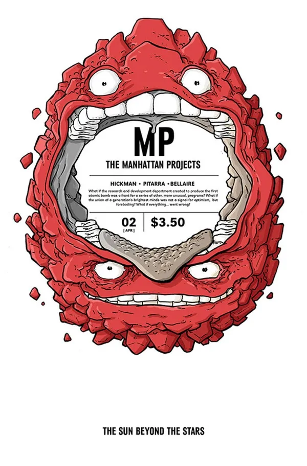 Cover of The Manhattan Projects: The Sun Beyond the Stars #2
