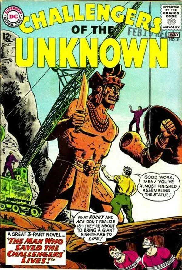 Cover of Challengers of the Unknown #31