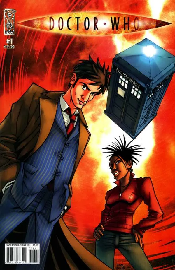 Cover of Doctor Who #1