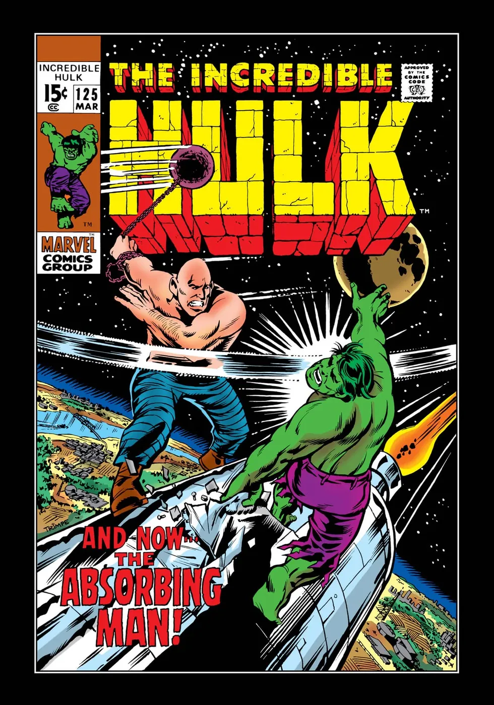 Cover of The Incredible Hulk #125