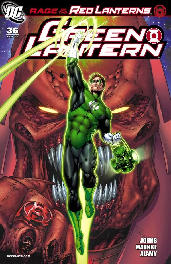 Cover of Green Lantern #36