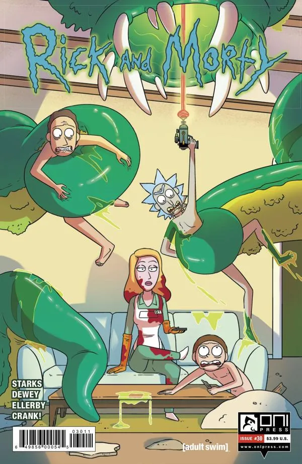 Cover of Rick and Morty #30