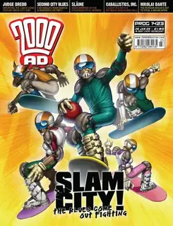 Cover of 2000 AD #1423
