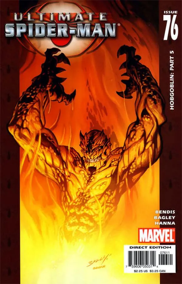 Cover of Ultimate Spider-Man #76