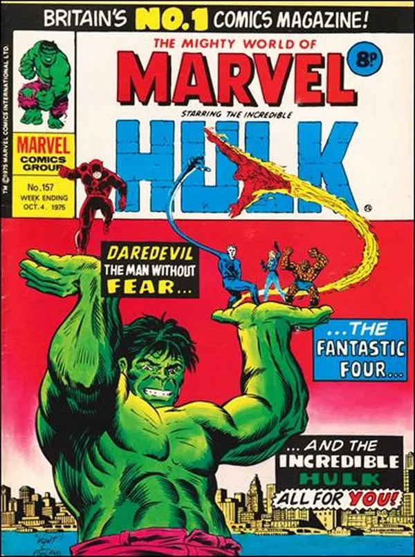 Cover of The Mighty World of Marvel #157