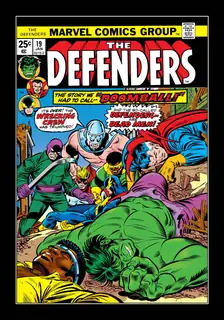Cover of The Defenders #19