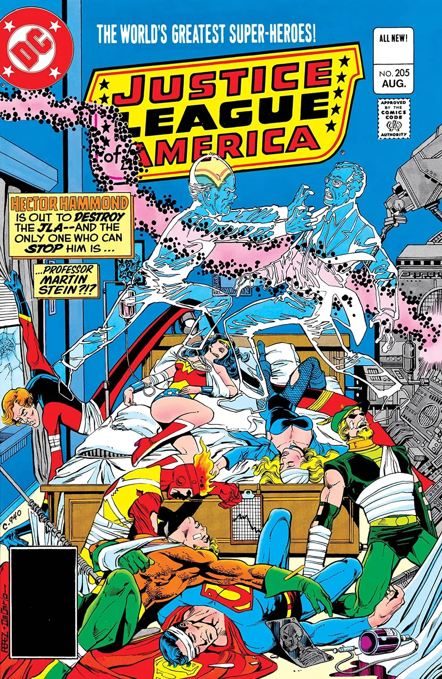 Cover of Justice League of America #205