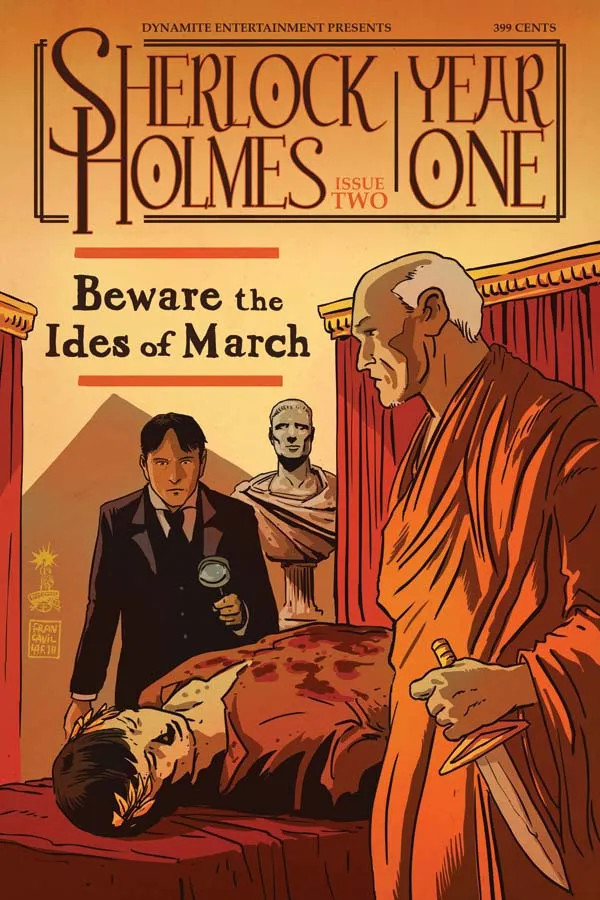 Cover of Sherlock Holmes: Year One #2