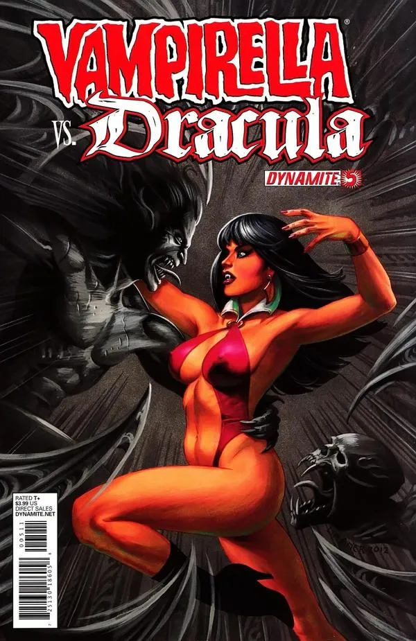 Cover of Vampirella vs. Dracula #5