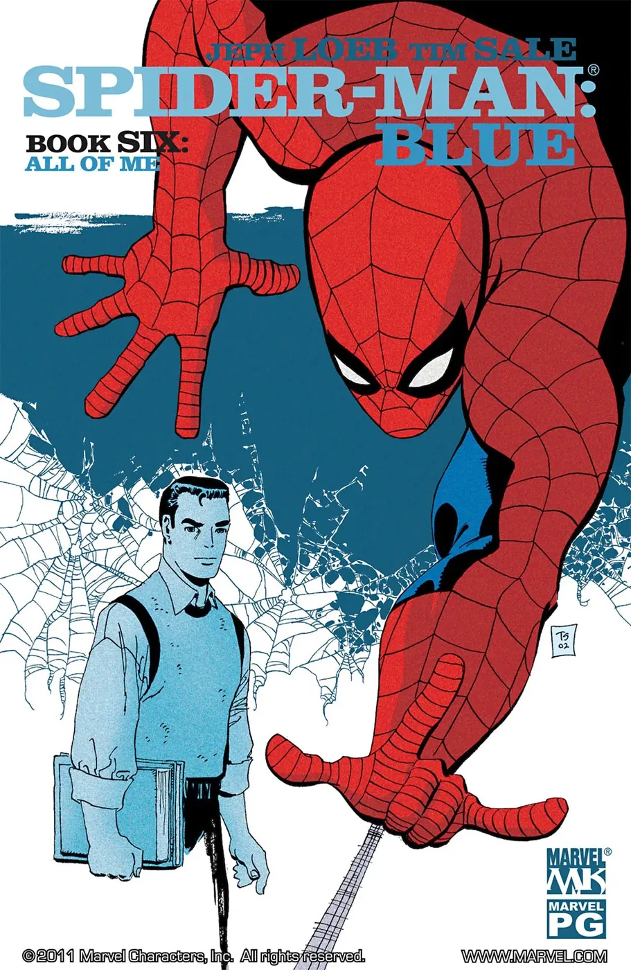 Cover of Spider-Man: Blue #6