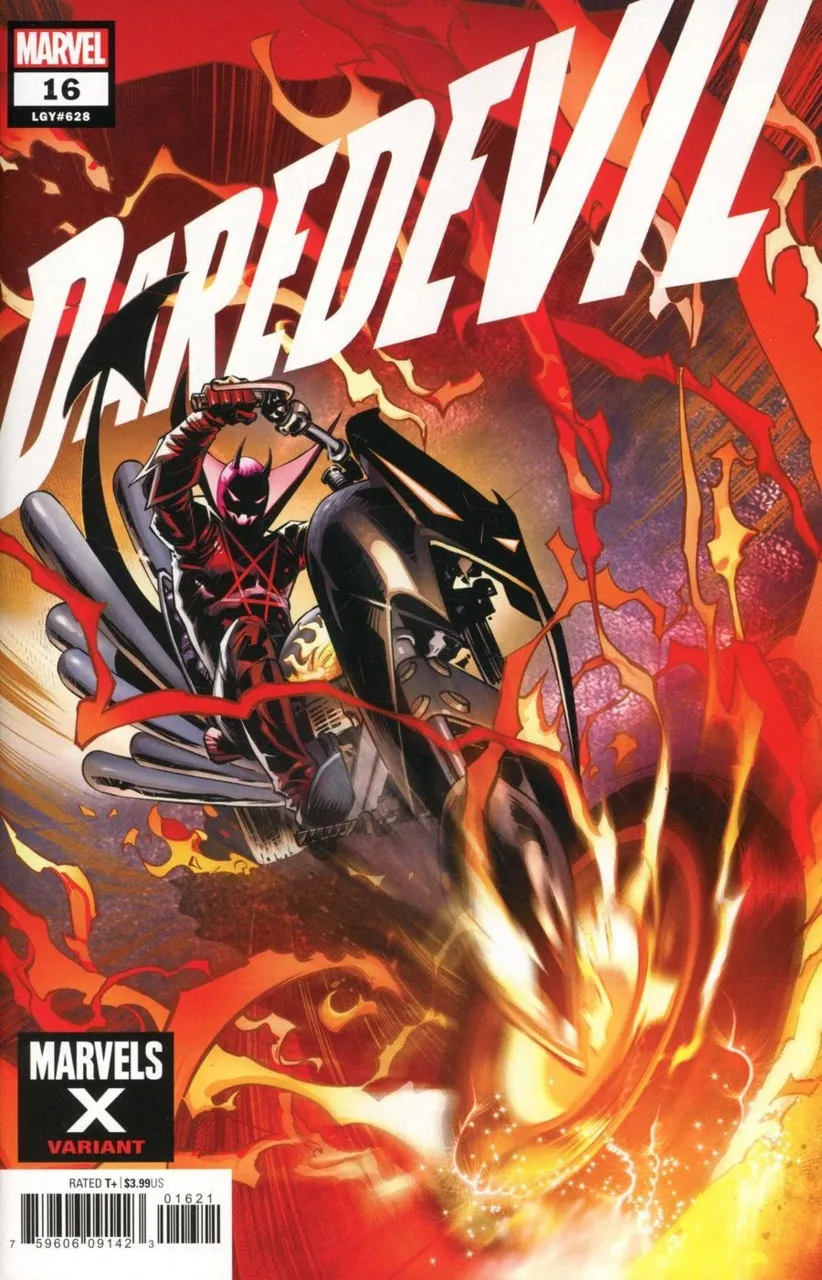 Cover of Daredevil #16 (628)
