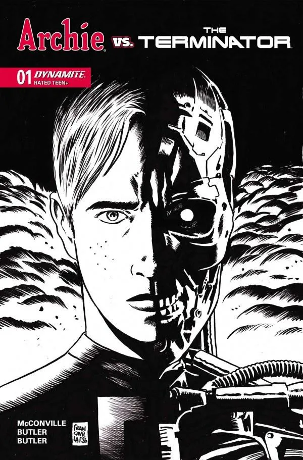 Cover of Archie vs. the Terminator #1