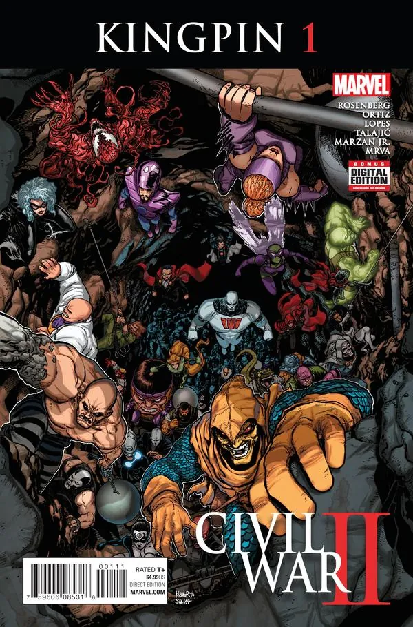 Cover of Civil War II: Kingpin #1