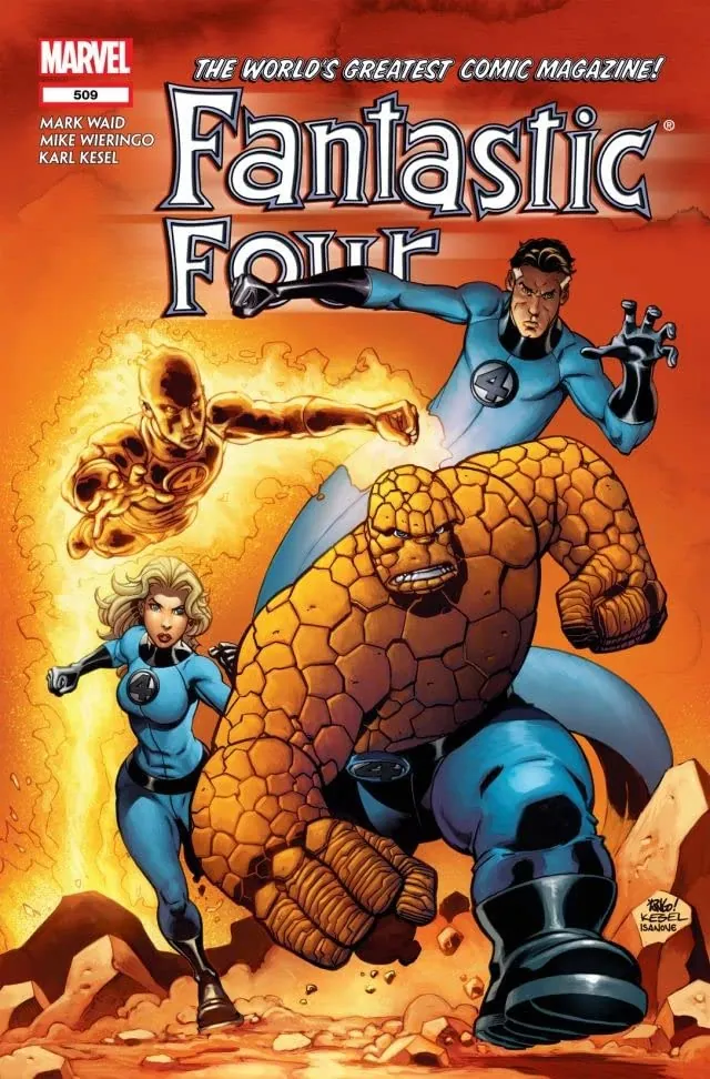 Cover of Fantastic Four #509