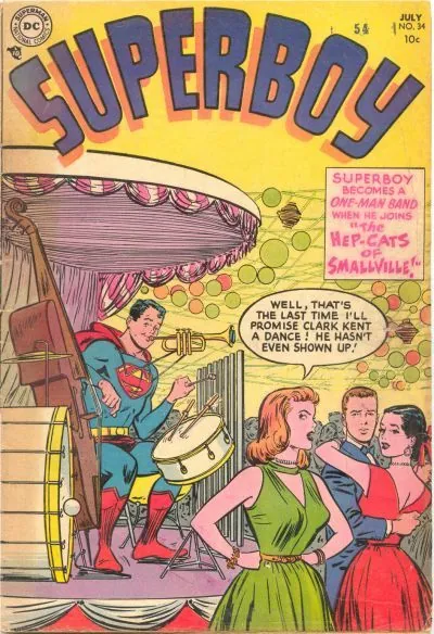 Cover of Superboy #34