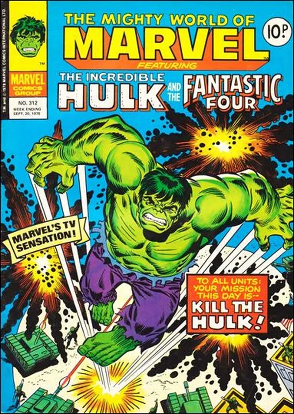Cover of The Mighty World of Marvel #312