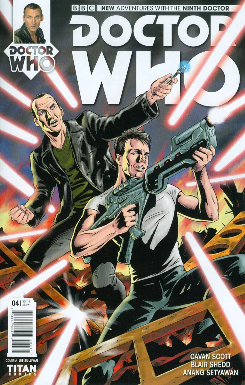Cover of Doctor Who: The Ninth Doctor #4