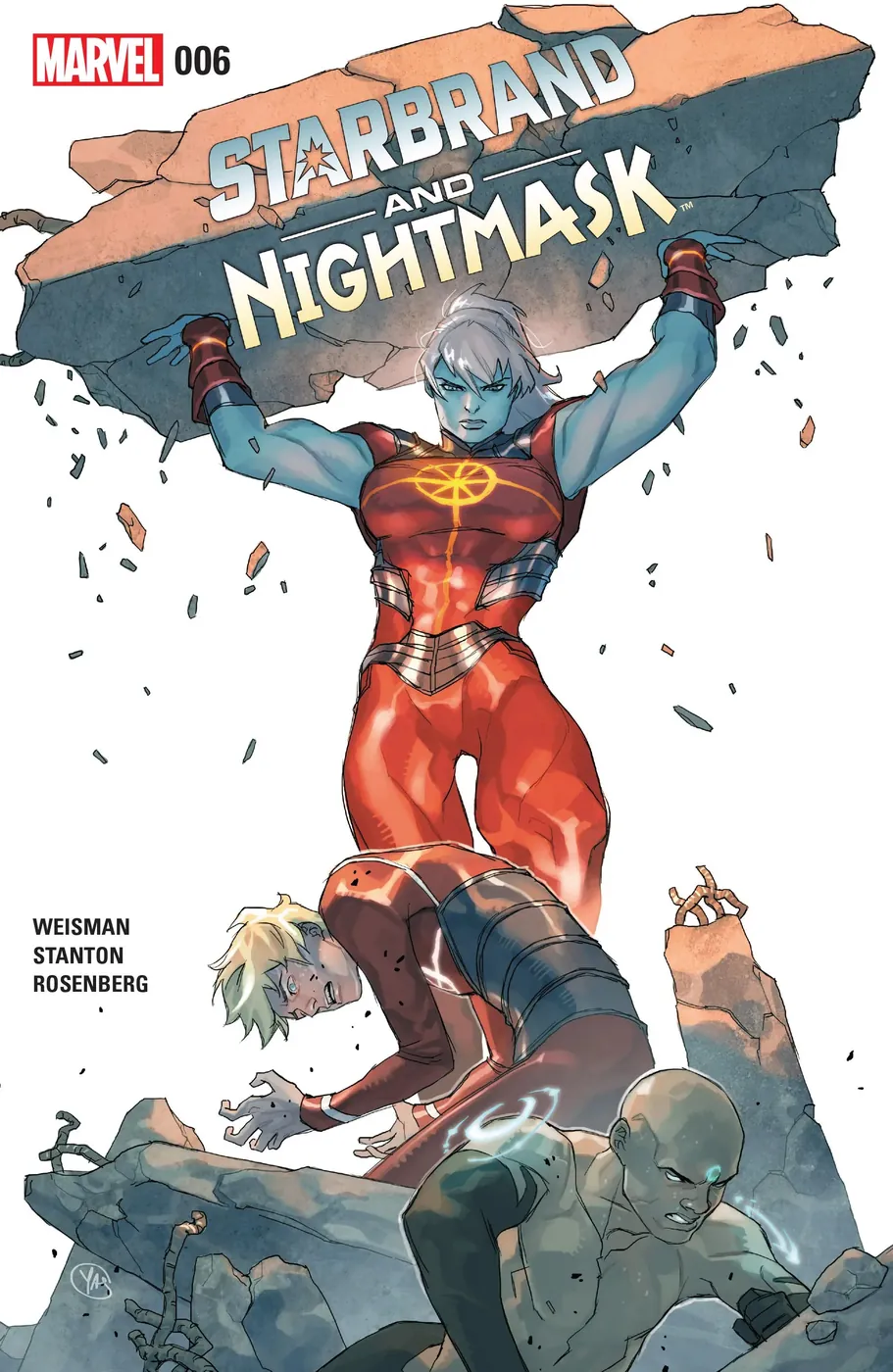 Cover of Starbrand and Nightmask #6