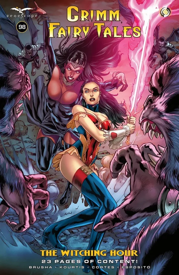 Cover of Grimm Fairy Tales #98
