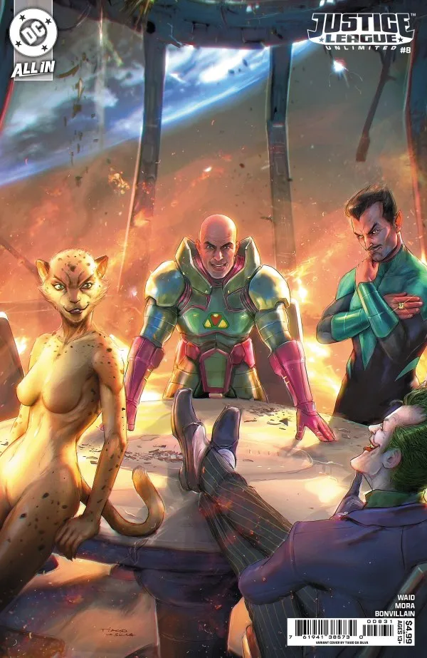 Cover of Justice League Unlimited #8