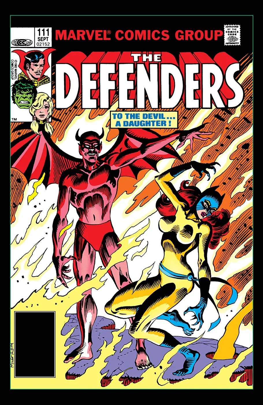 Cover of The Defenders #111