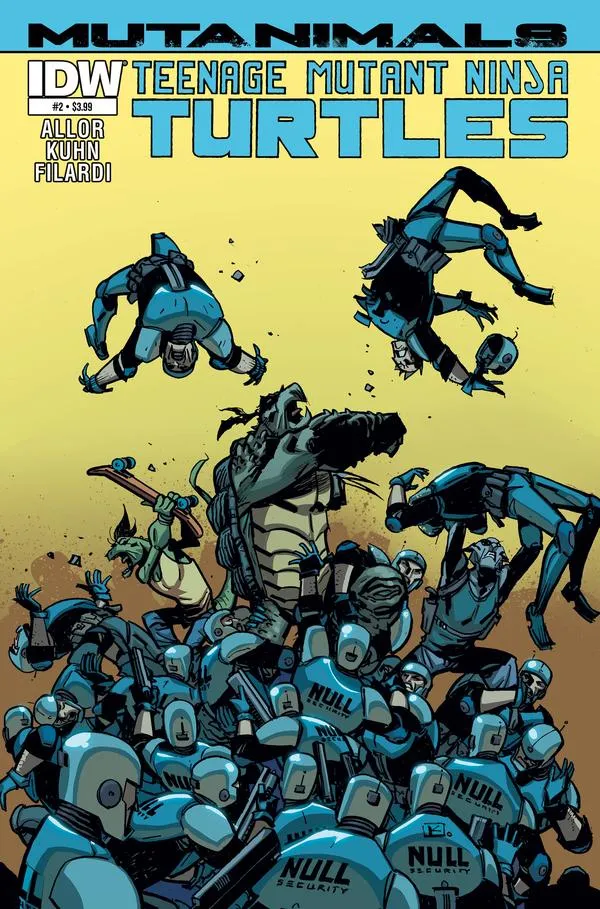 Cover of Teenage Mutant Ninja Turtles: Mutanimals #2