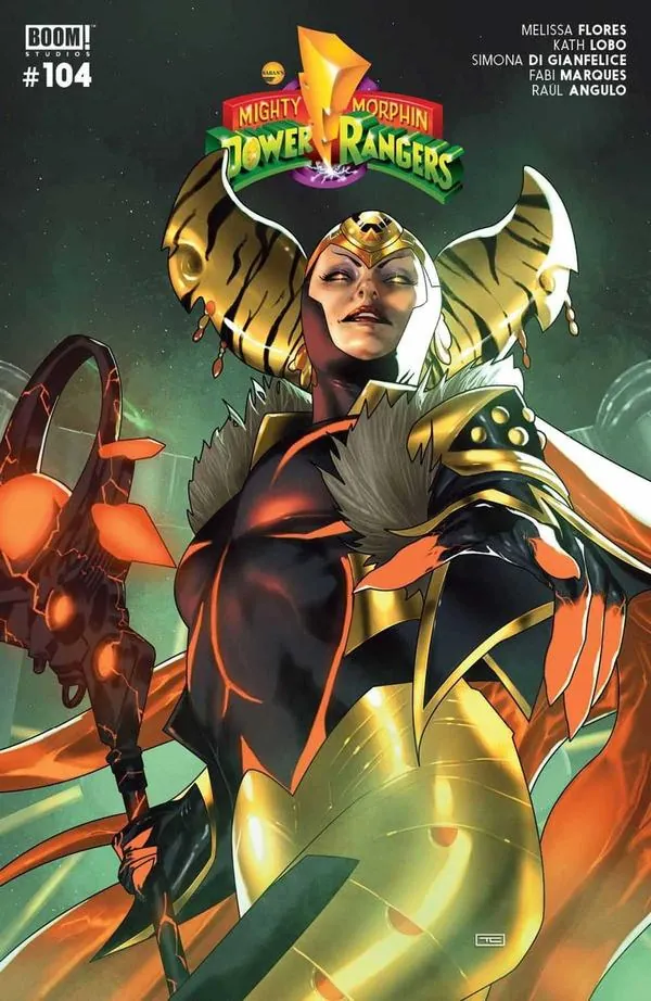 Cover of Mighty Morphin Power Rangers #104