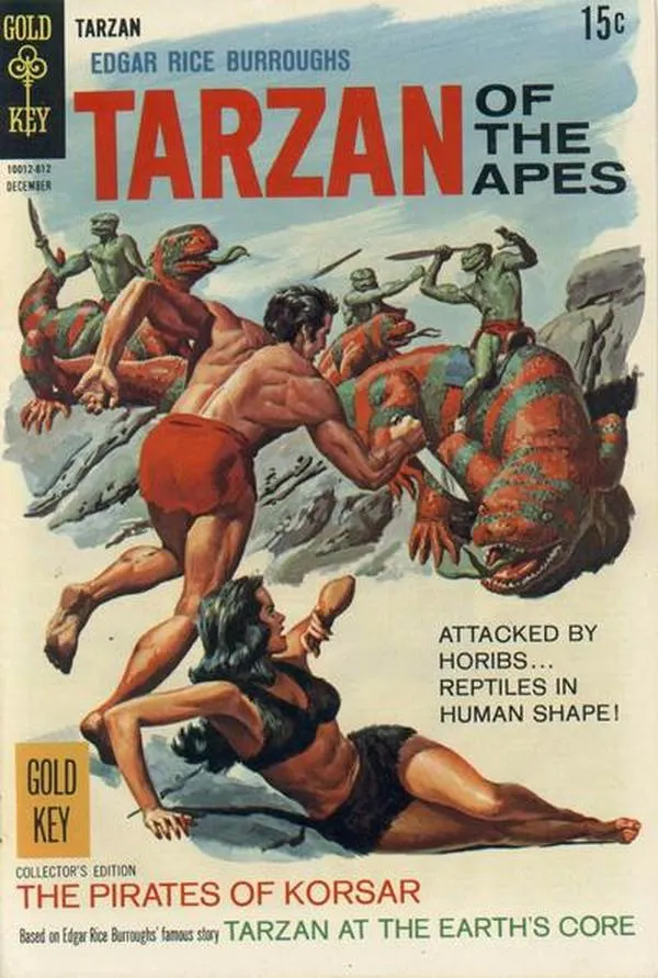 Cover of Edgar Rice Burroughs' Tarzan of the Apes #181