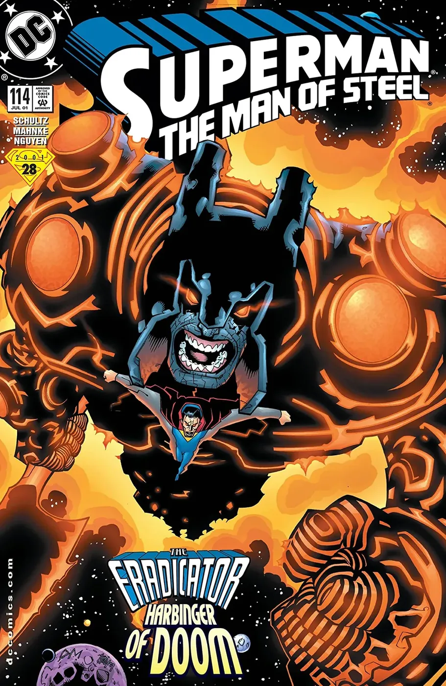 Cover of Superman: The Man of Steel #114