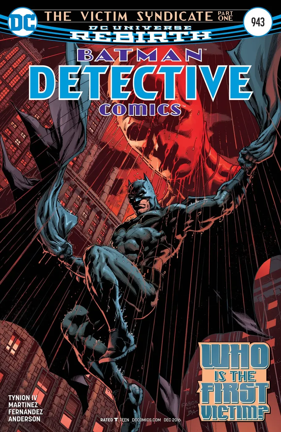 Cover of Detective Comics #943
