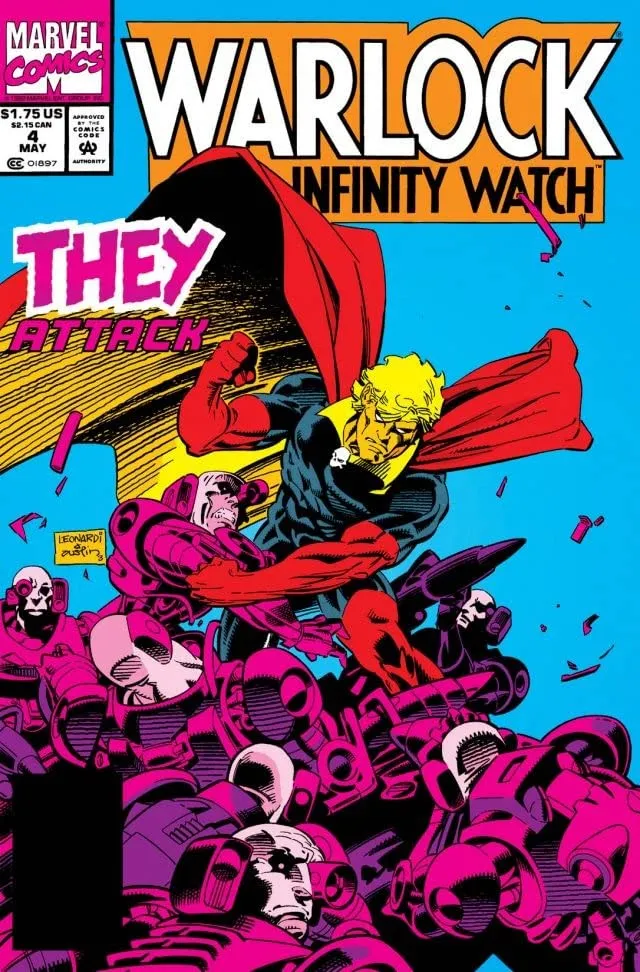 Cover of Warlock and the Infinity Watch #4