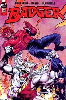 Cover of The Badger #53