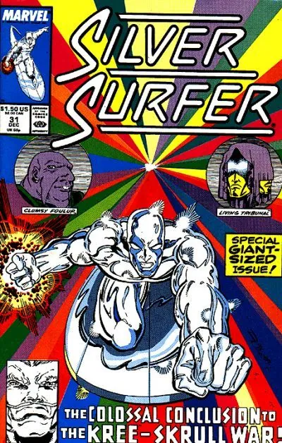 Cover of Silver Surfer #31