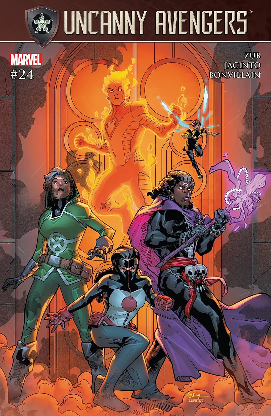 Cover of Uncanny Avengers #24