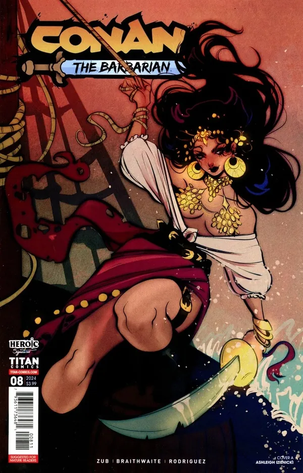 Cover of Conan: The Barbarian #8