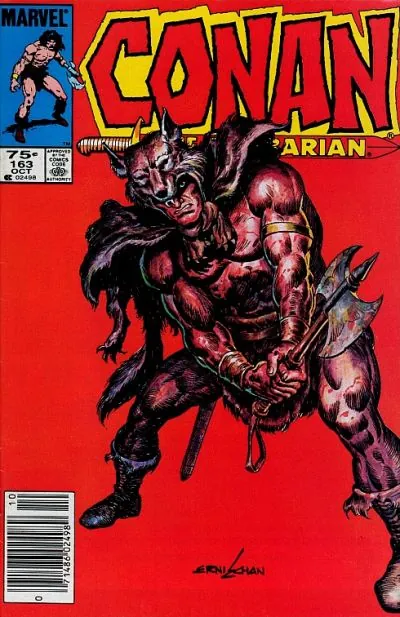 Cover of Conan the Barbarian #163