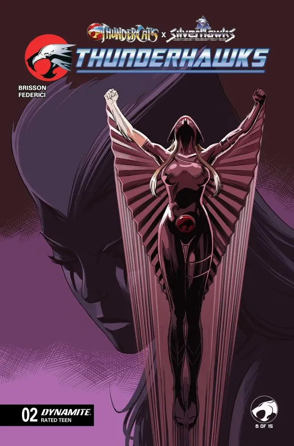 Cover of ThunderCats x SilverHawks: ThunderHawks #2