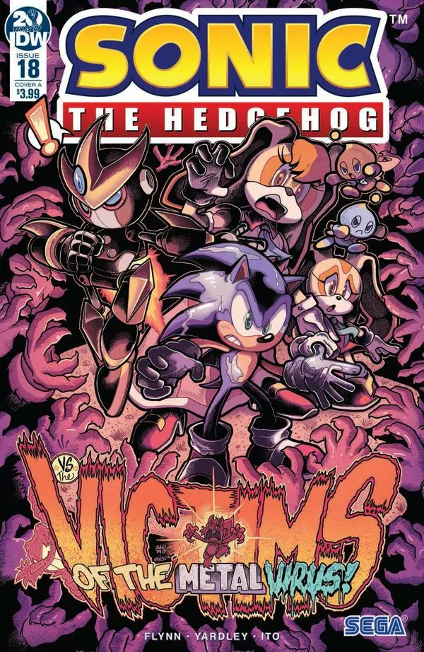 Cover of Sonic the Hedgehog #18