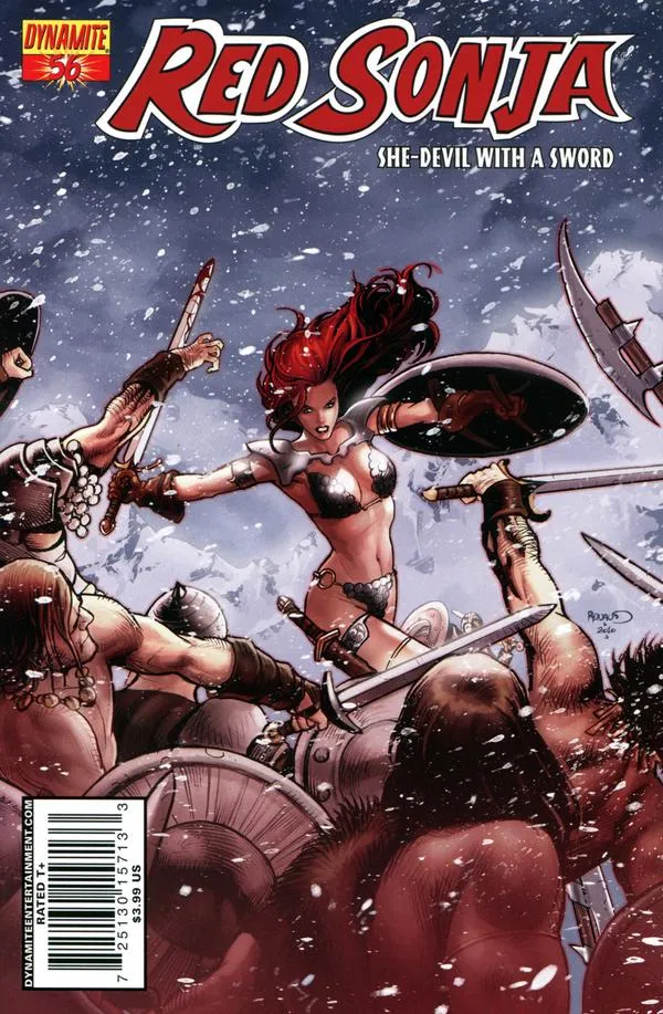 Cover of Red Sonja #56
