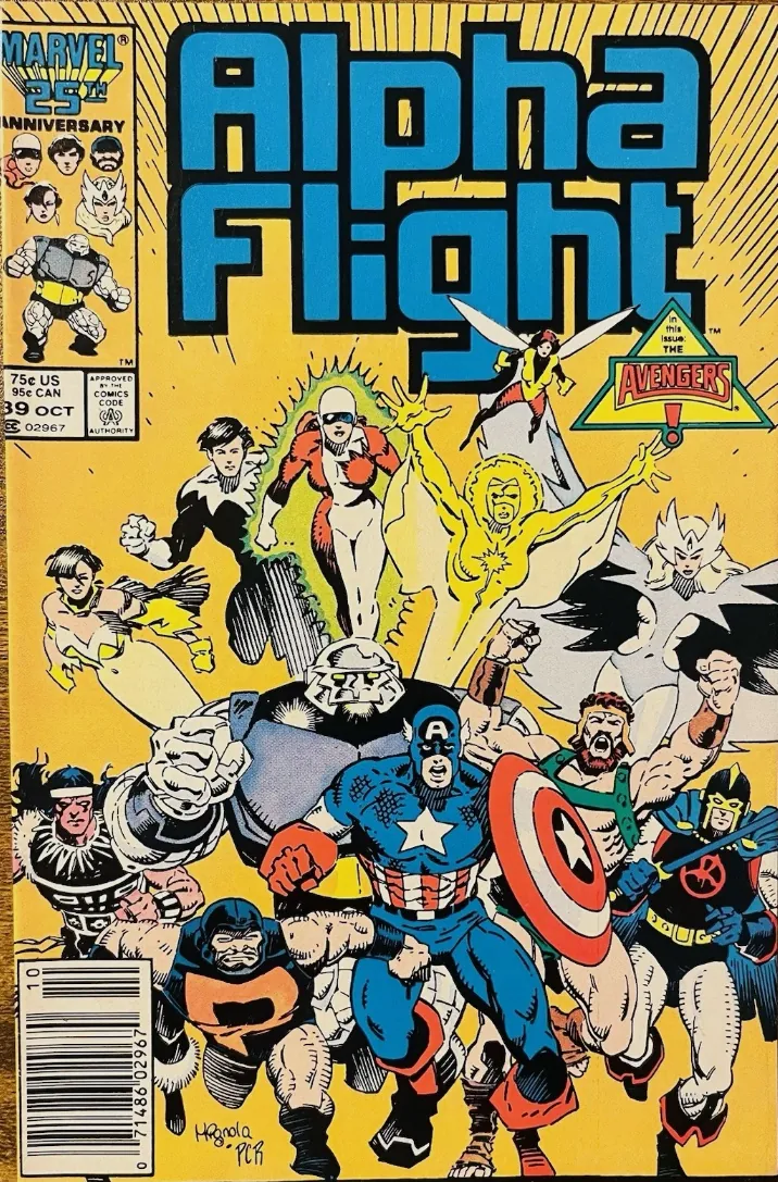 Cover of Alpha Flight #39