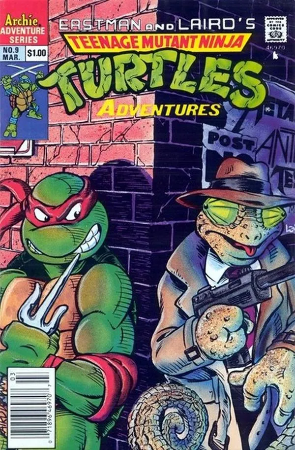 Cover of Teenage Mutant Ninja Turtles Adventures #9