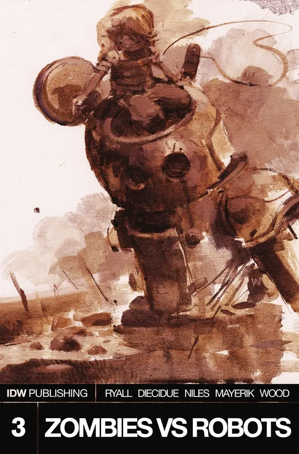 Cover of Zombies vs. Robots #3